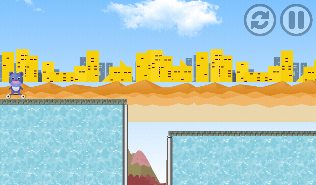 Toy Skat Rider Game Screenshot