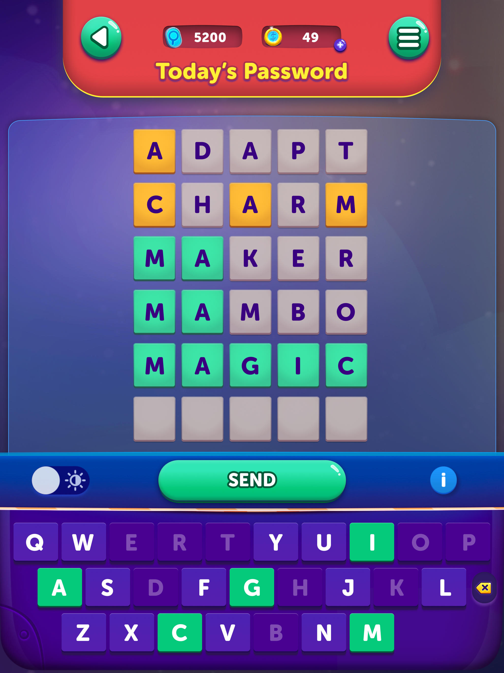 CodyCross: Crossword Puzzles Game Screenshot