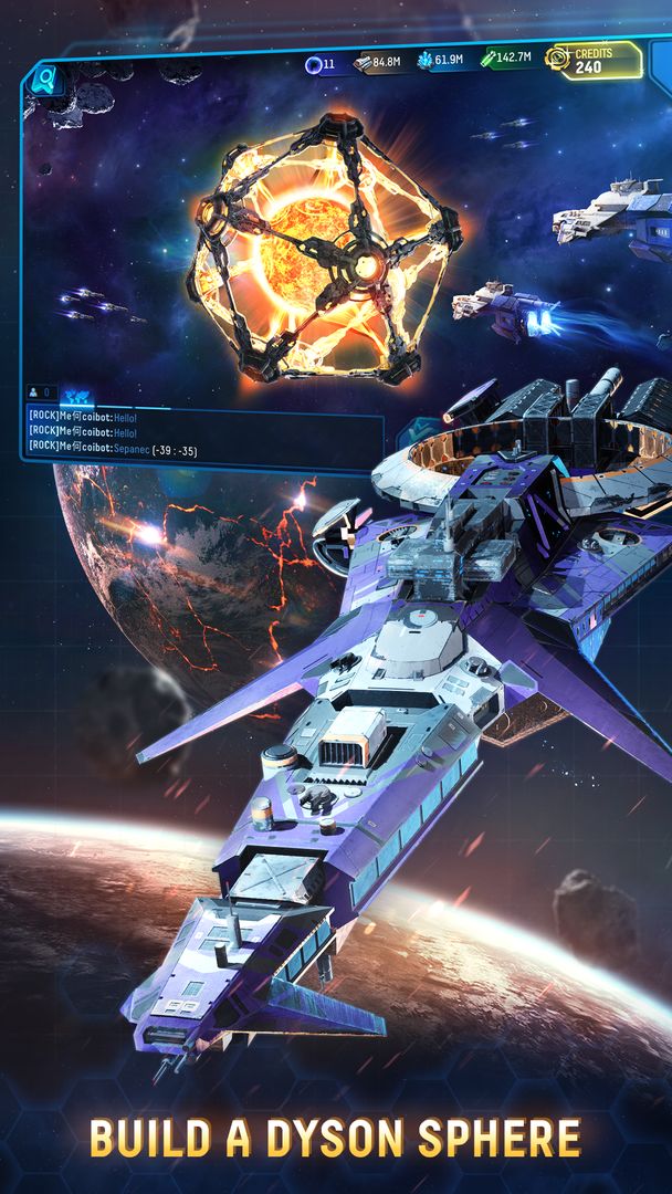 Stellar Age: MMO Strategy 게임 스크린 샷