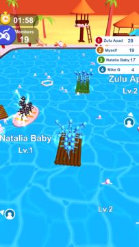 Raft Rampage Game Screenshot