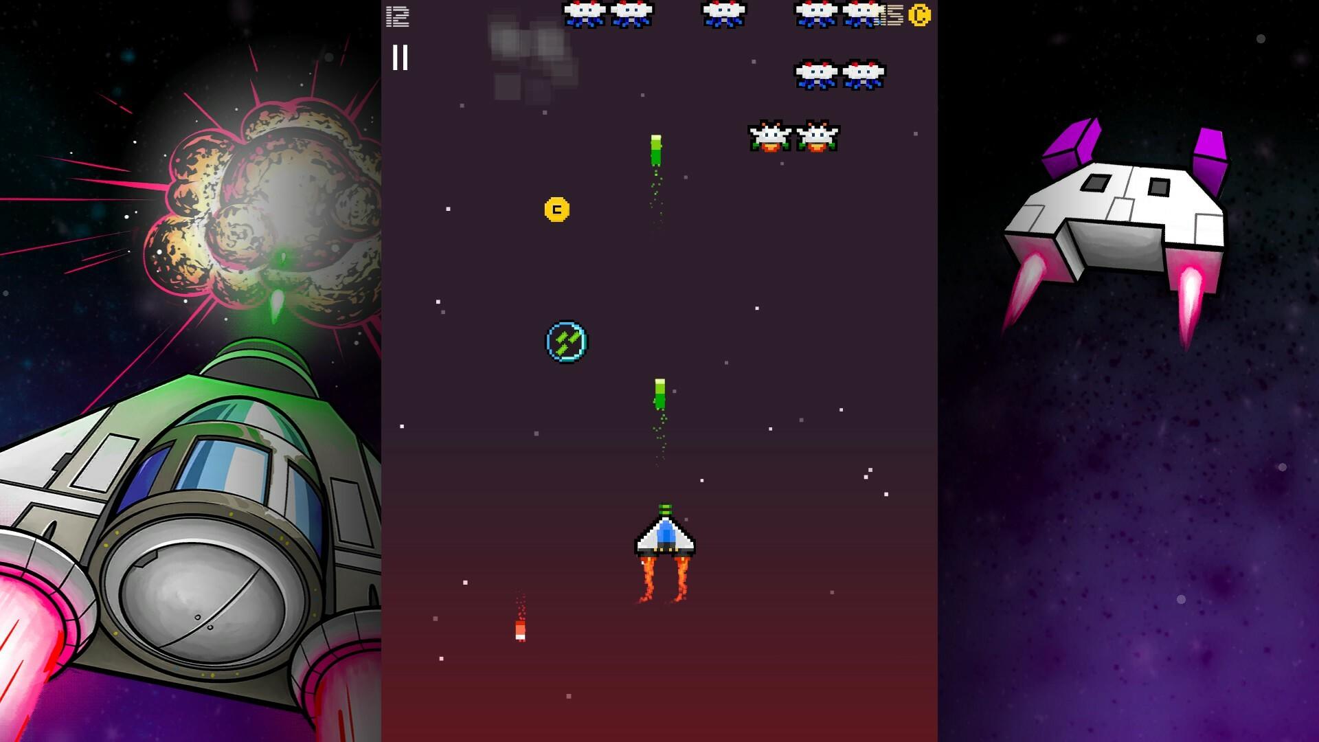 Astro Attack Game Screenshot
