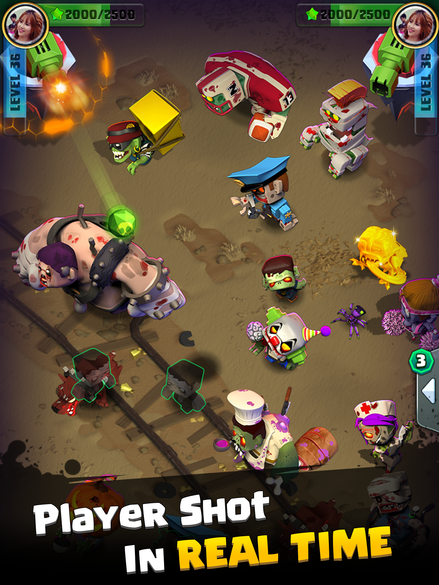 Shoot Like Hell: Zombie Hunter Game Screenshot