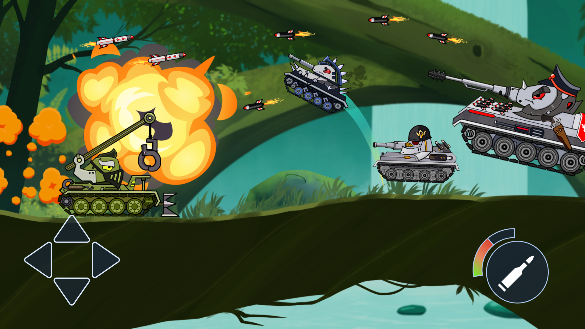 Tank Battle - Tank War Game Game Screenshot