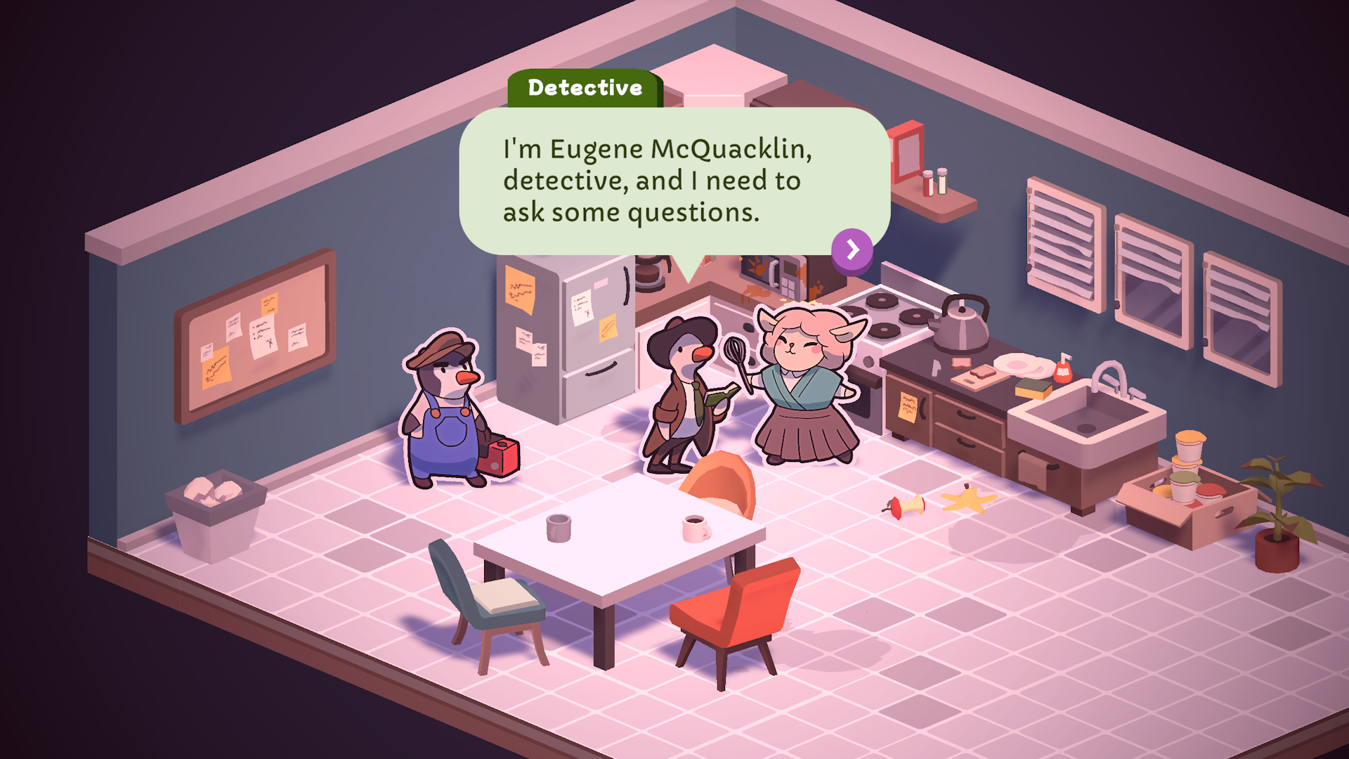 Duck Detective: Secret Salami Game Screenshot
