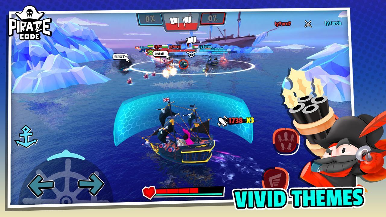 Pirate Code - PVP Sea Battles Game Screenshot