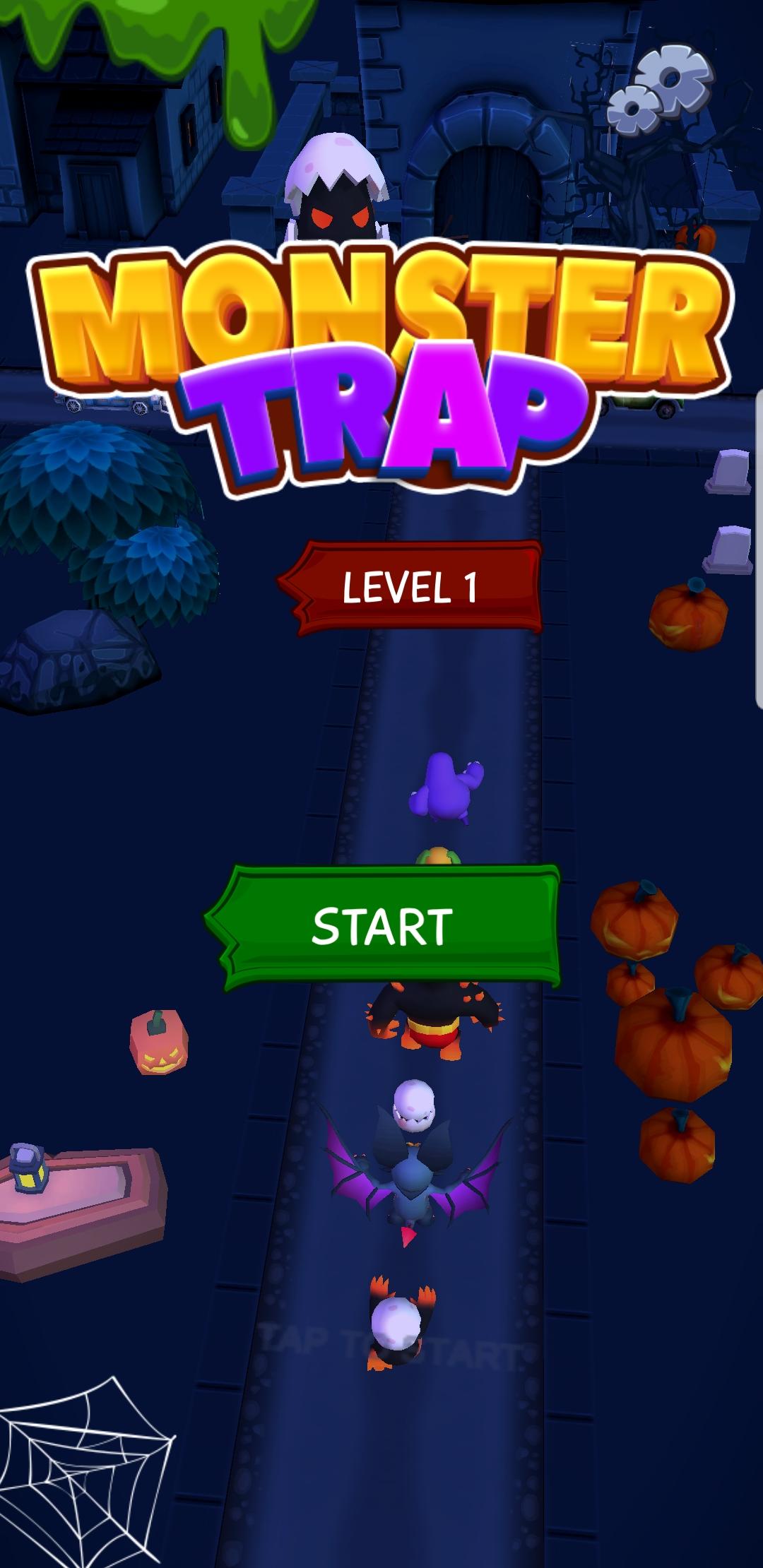 Monster Trap 3D Game Screenshot