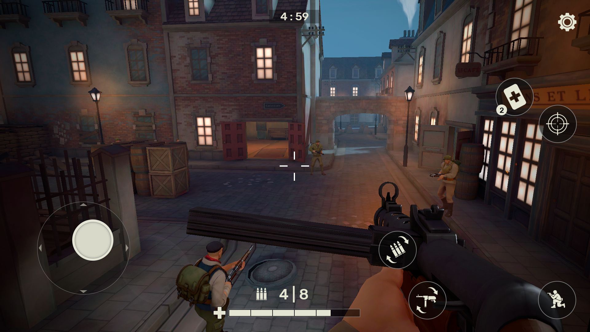 Frontline Guard: WW2 Online Sh Game Screenshot