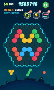 Hex Puzzle Classic Game Screenshot