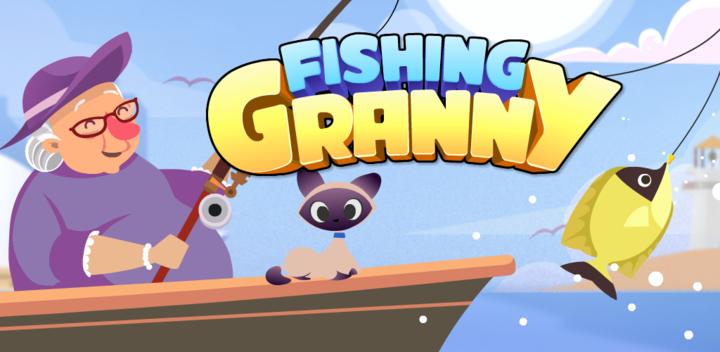 Banner of Fishing Granny - Funny,Amazing Fishing Game 1.00.03