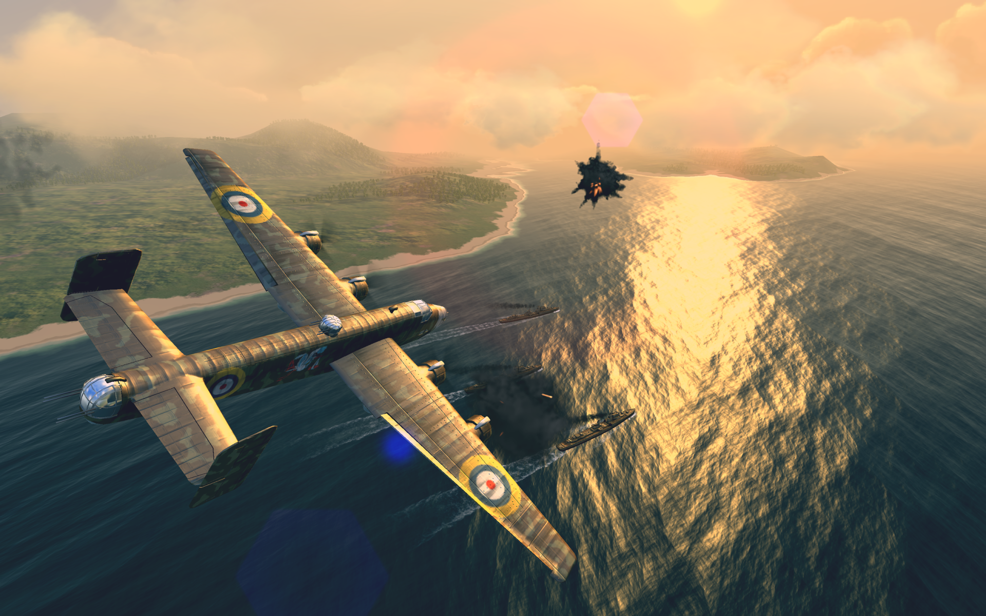 Screenshot of Warplanes: WW2 Dogfight