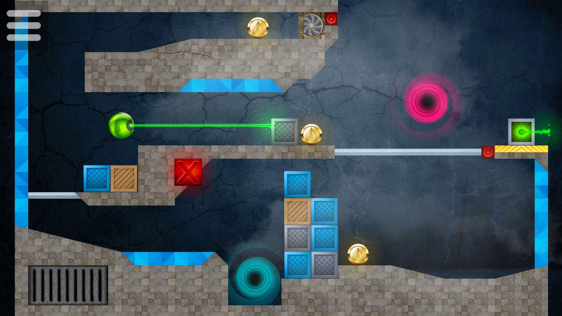 LASERBREAK 2 - Physics Puzzle Game Screenshot