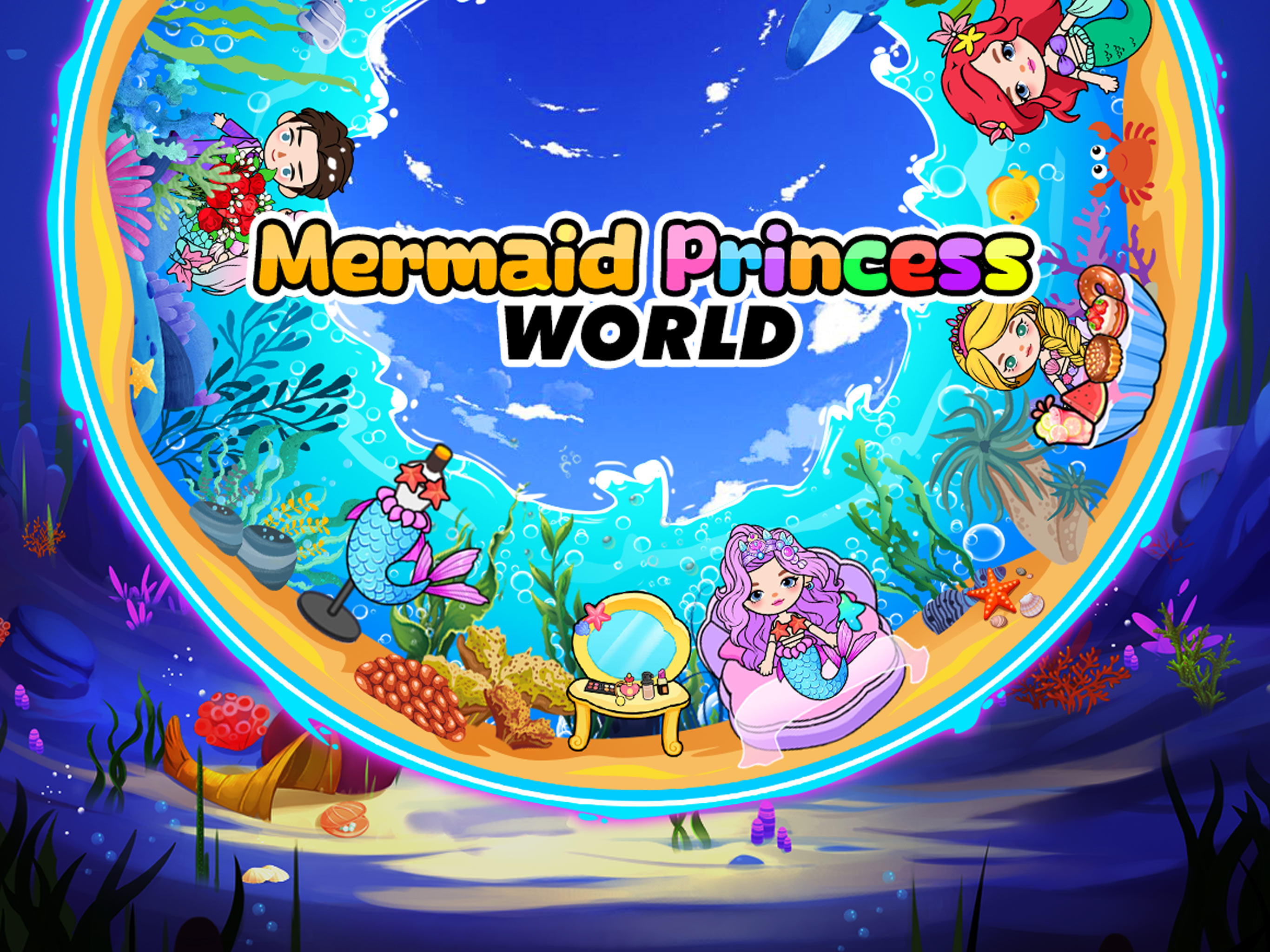 Cuplikan Layar Game Mermaid World