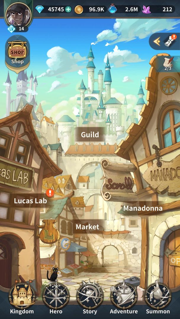 Screenshot of ZIO and the Magic Scrolls