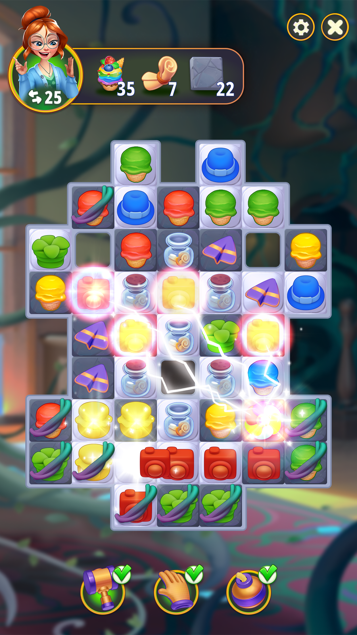 マージガーデン：パズルストーリーゲーム ゲームのスクリーンショット