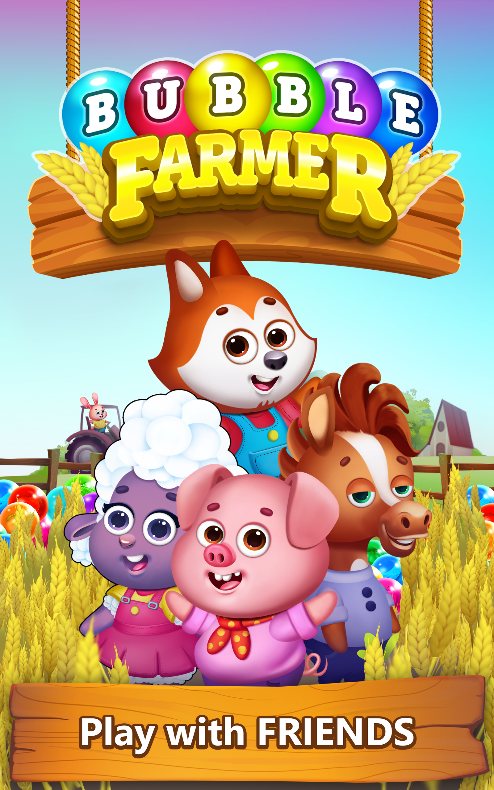 Farm Pop : Bubble Shooter 2025 Game Screenshot