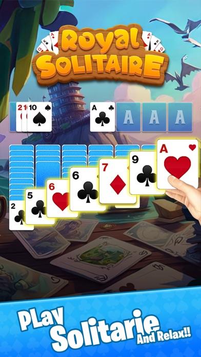 Royal Solitaire Card Game Game Screenshot