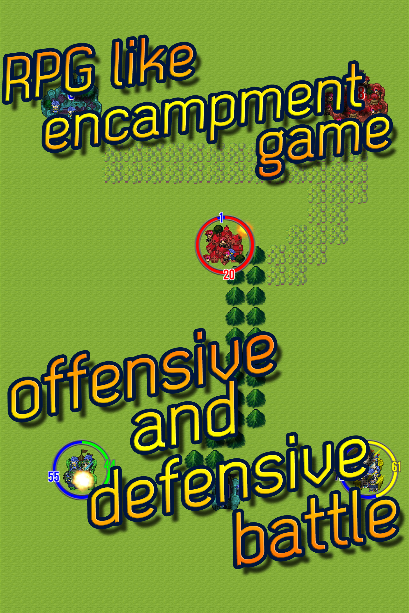 Make and play! EncampmentHero Game Screenshot