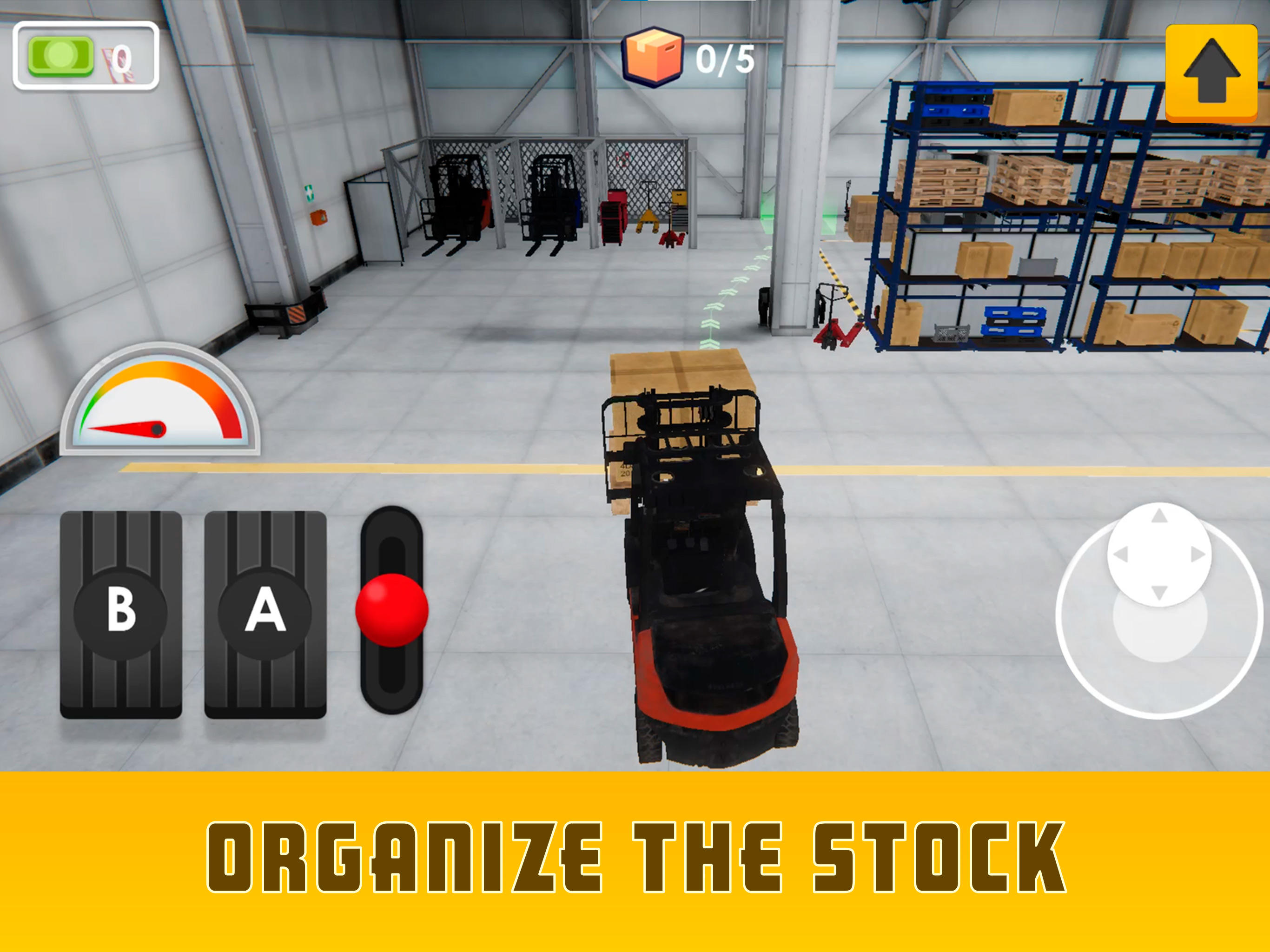 Warehouse Simulator ゲームのスクリーンショット