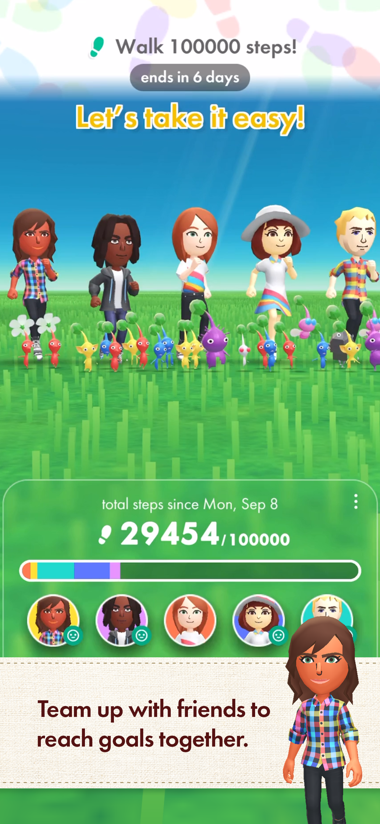 Pikmin Bloom Game Screenshot