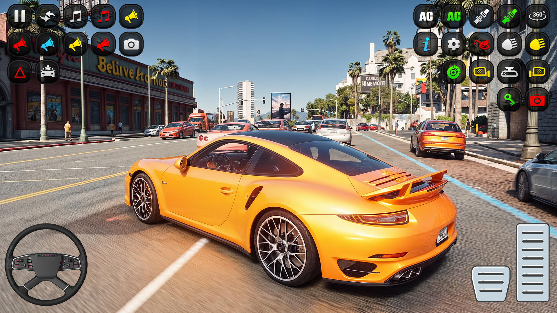 Supreme Car Driving: City Car Game Screenshot