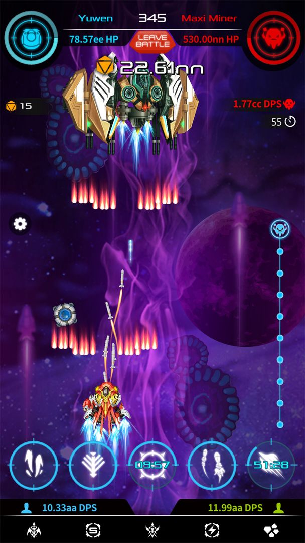 CosmoTap screenshot game