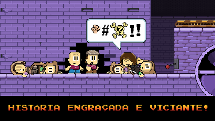 Captura de Tela do Jogo Dan The Man Classic