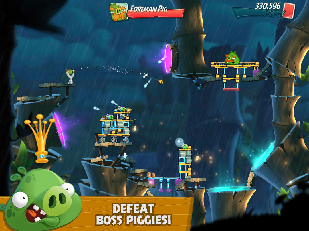 Angry Birds 2 ภาพหน้าจอเกม