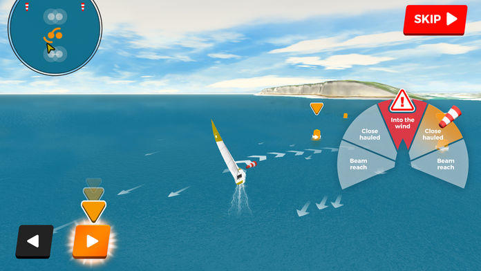 Screenshot 1 of Virtual Regatta Sailing School 