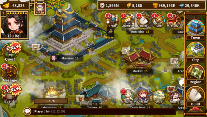 Three Kingdoms : The Shifters Game Screenshot