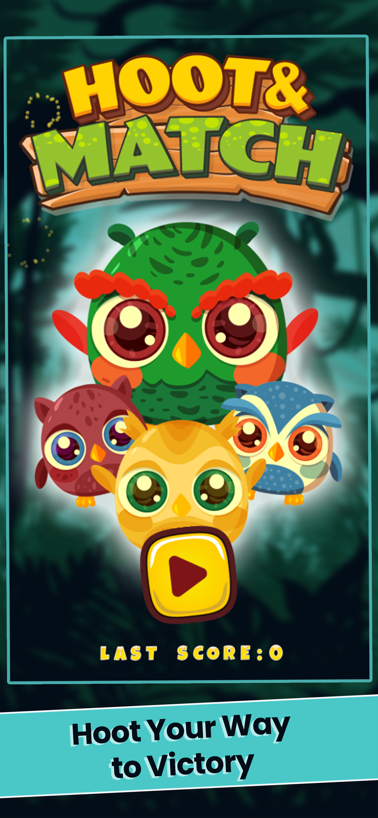 Hoot And Match Game Screenshot