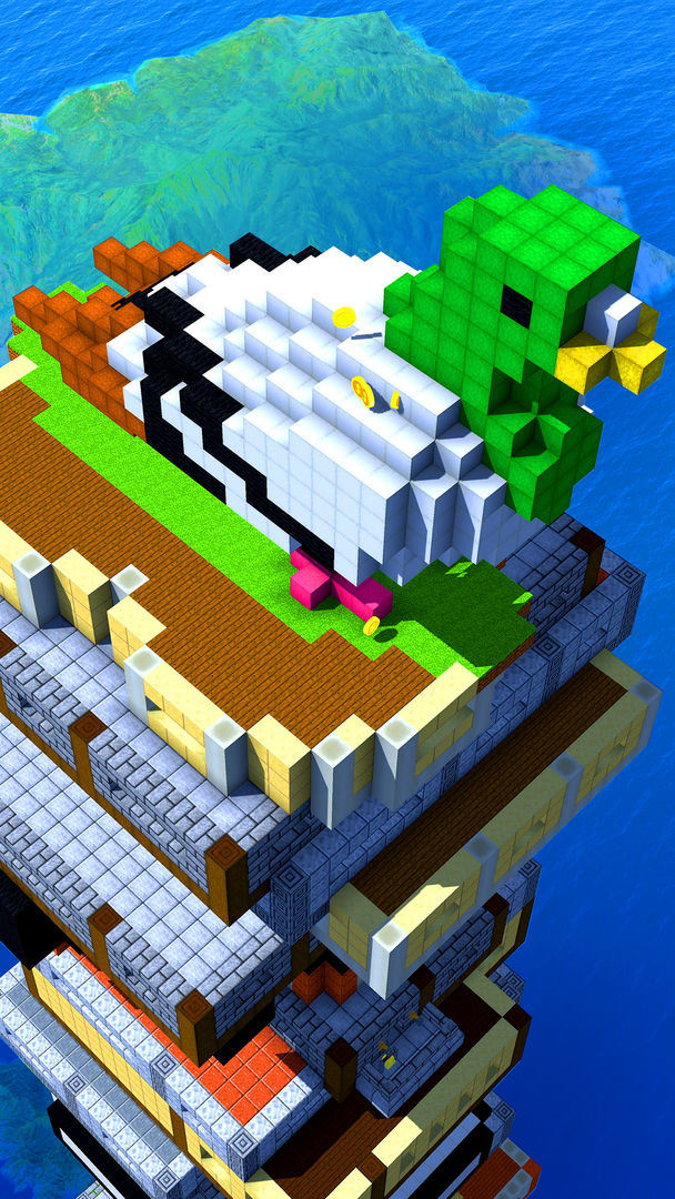 타워 크래프트 3D - 방치형 건축 게임 게임 스크린 샷