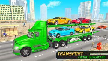 Crazy Truck Car Transport Game Game Screenshot