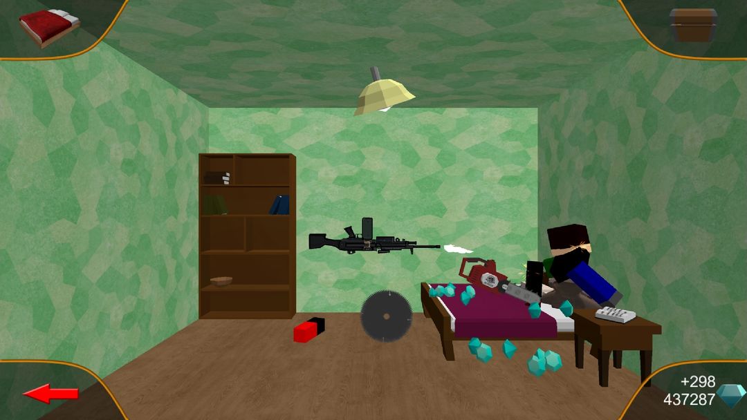 Screenshot of Kill Steve 3D