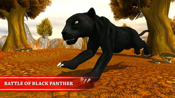 Screenshot 1 of Panther Simulator - игра на выживание диких животных 