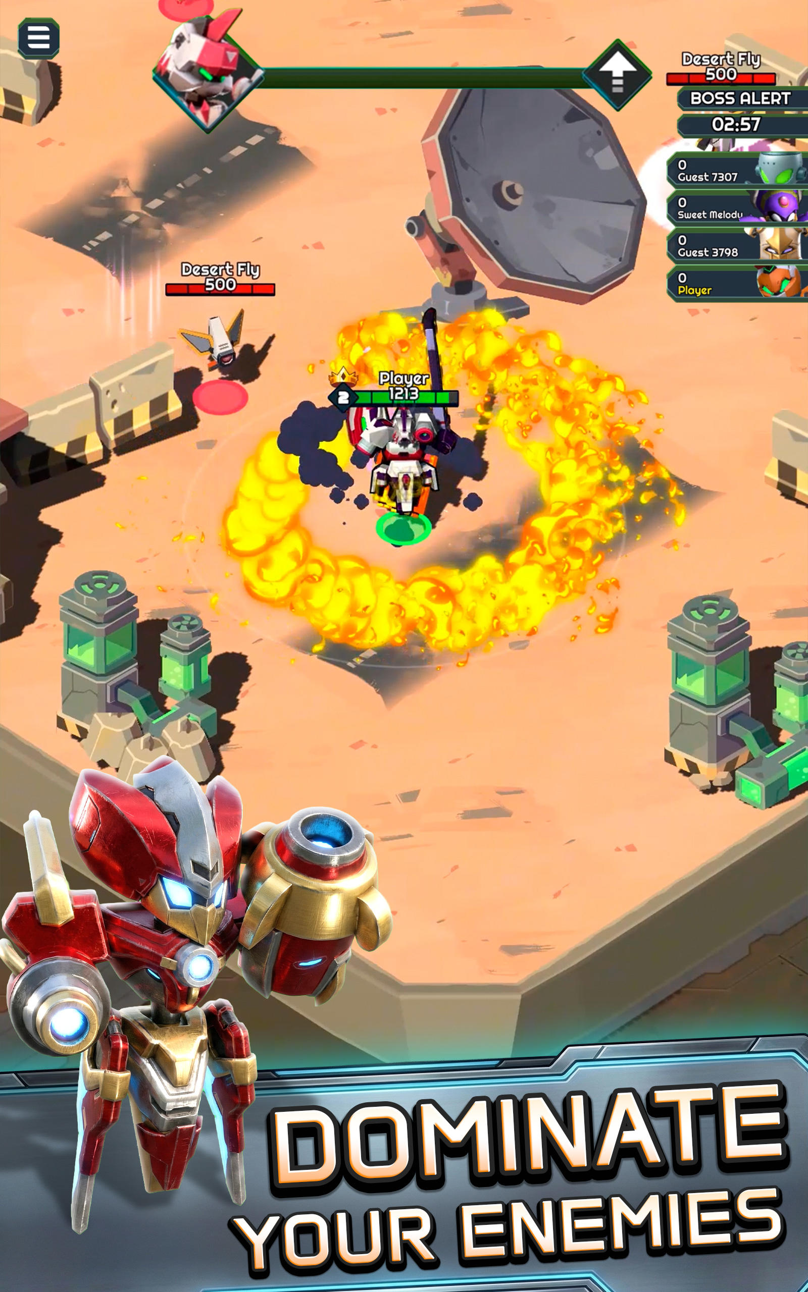 Mybots Game Screenshot