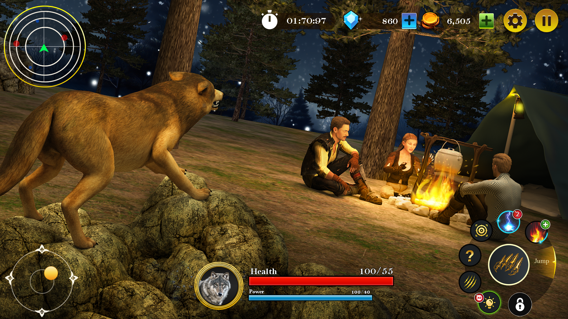 Screenshot 3 of Wolf Games The Wolf Simulator 