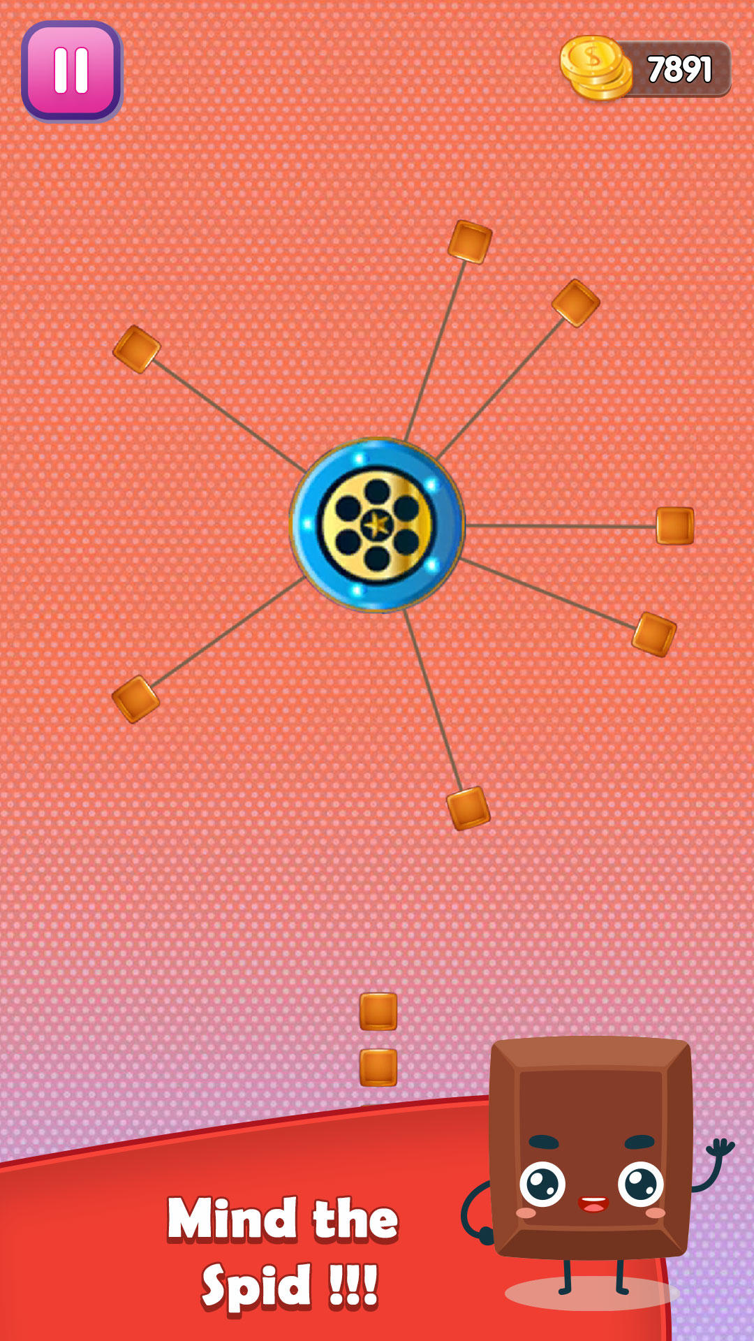 Screenshot of aa Games: Pinit Spin Circle