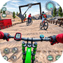 Icon of Dirtbike BMX Cycle Stunt Ridin