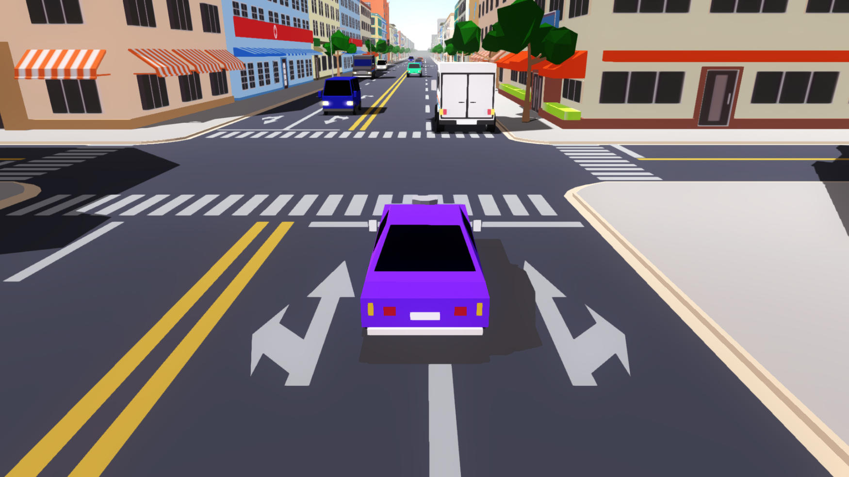 Mini Traffic Racer Game Screenshot