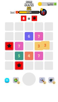 Merge Single : Number Puzzle Game Screenshot