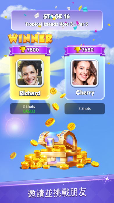 Golf Rival 遊戲截圖