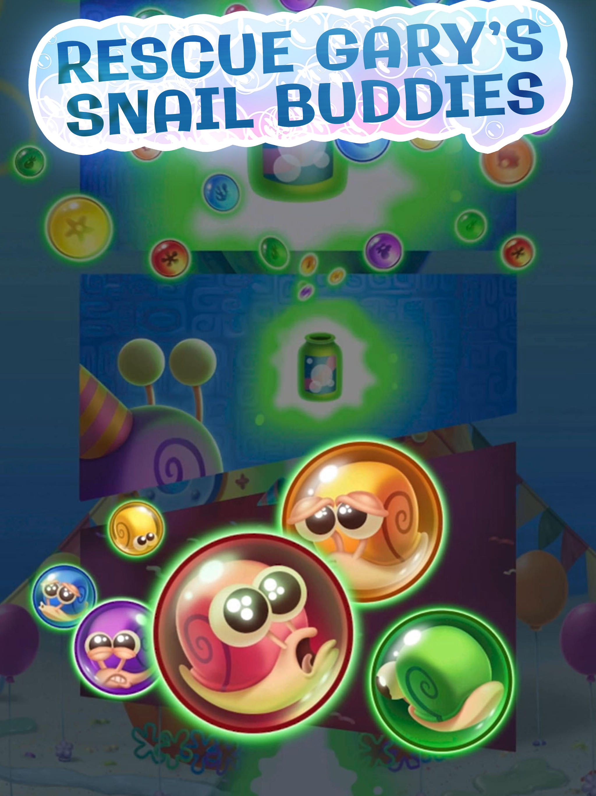 SpongeBob: Bubble Pop NETFLIX Game Screenshot