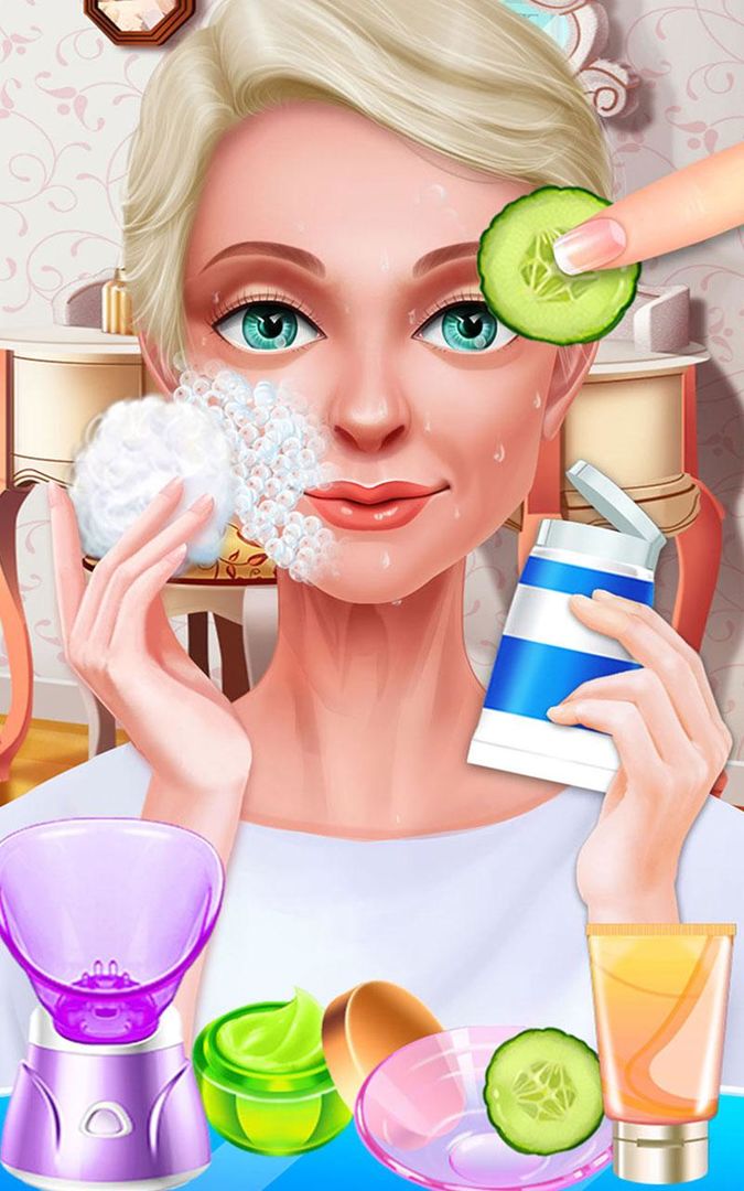 Granny Makeover! Fashion Salon screenshot game