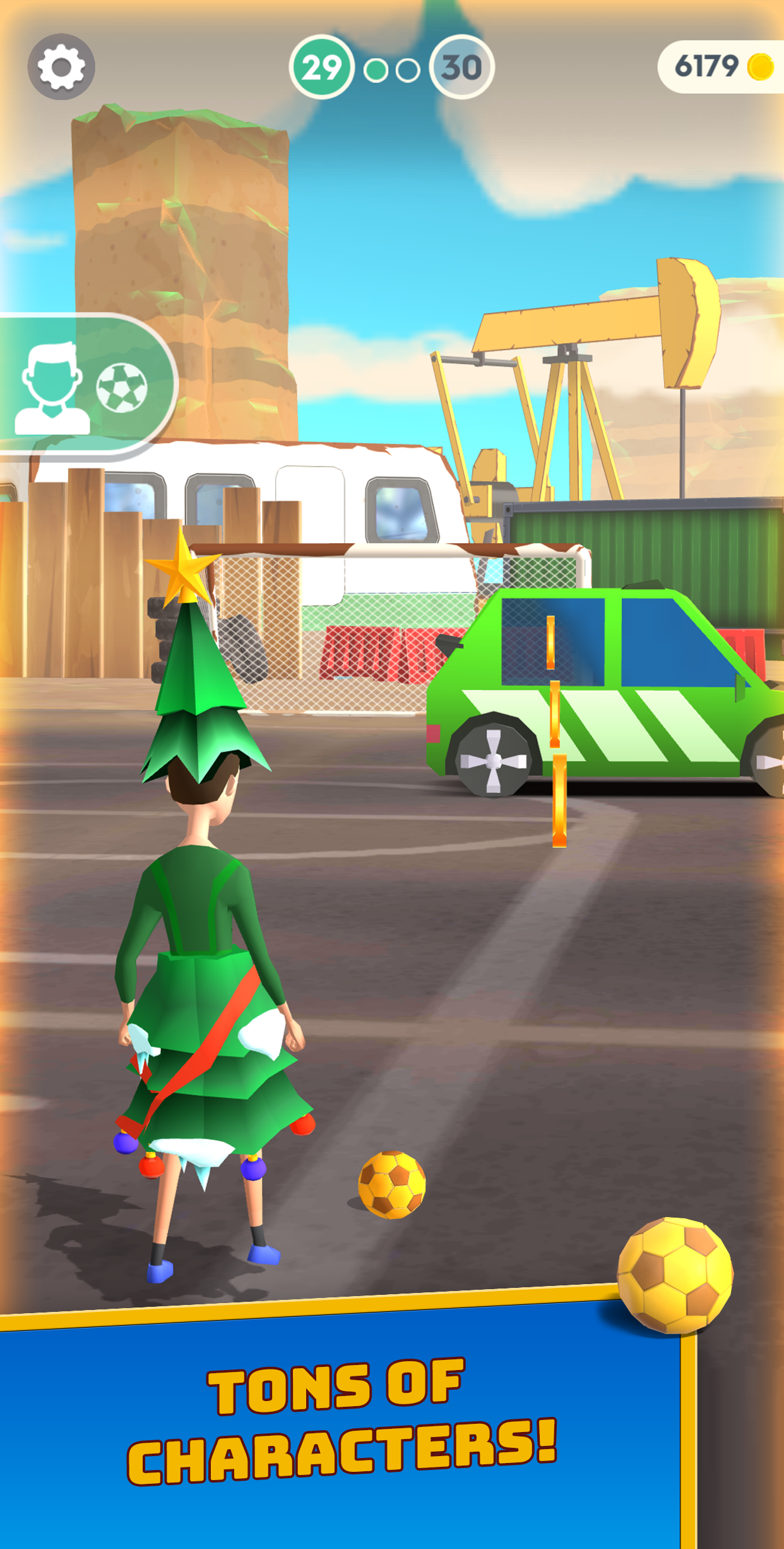 Flick Goal! Game Screenshot
