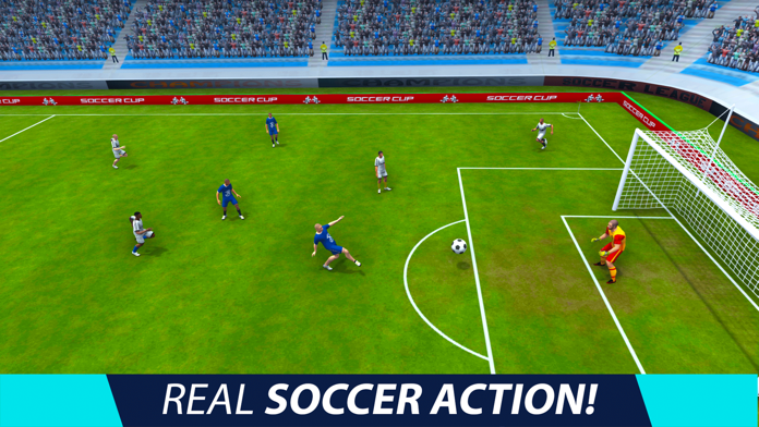 Screenshot of Football Games 2024 Final kick