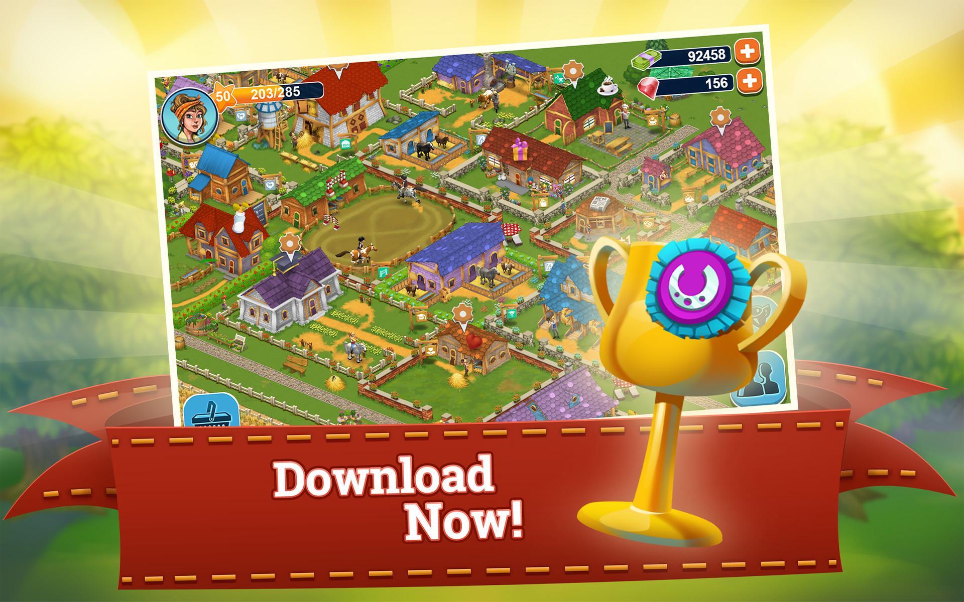 Horse Farm ภาพหน้าจอเกม