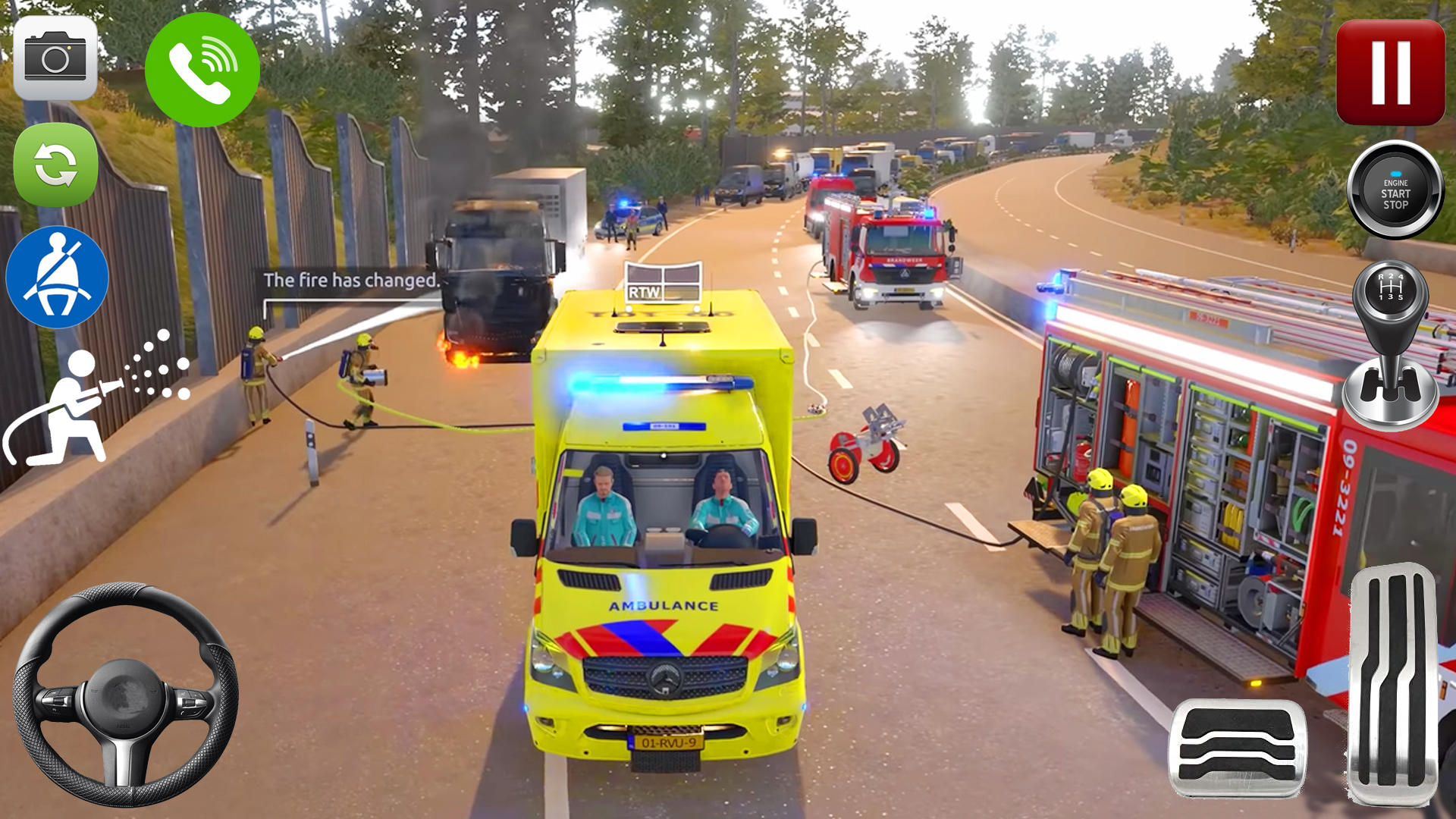 Screenshot of Ambulance Game: Hospital Games