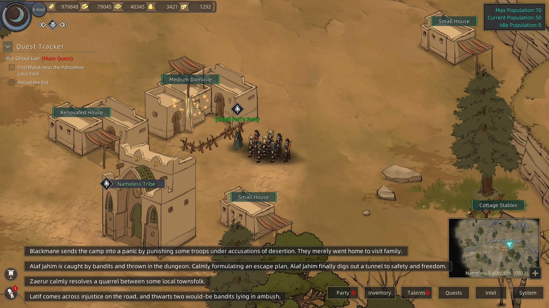 Screenshot of Sands of Salzaar