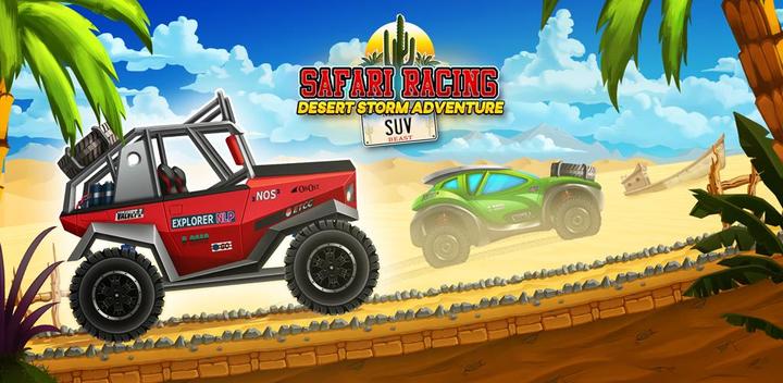 Banner of SUV  Safari Racing: Desert Storm Adventure 3.53