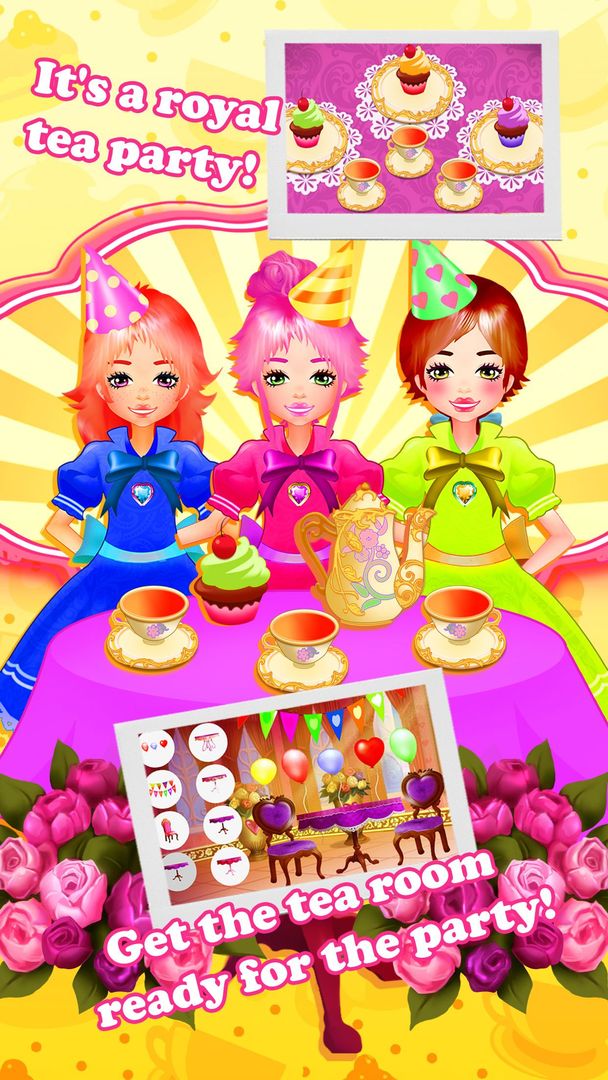 Screenshot of Princess Anna Tea Party